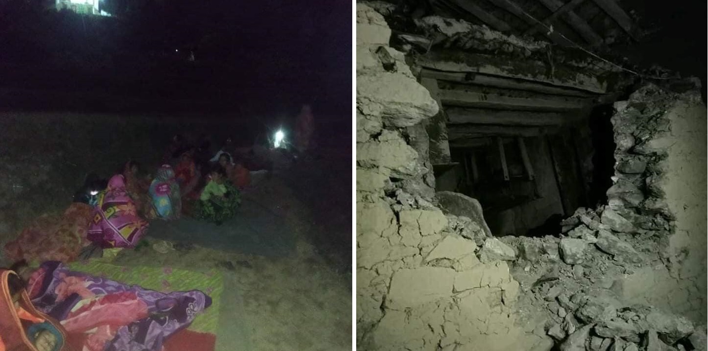 ६.६ म्याग्निच्युडको भूकम्प : भूकम्पले घर भत्किँदा मृत्यु हुनेको संख्या ६ पुग्यो