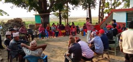 ३ नं.अभियान टोलीव्दारा किसान र महिला संगठनका टोल समितिहरु गठन