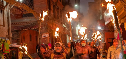 निर्वाचन बहिस्कारको आव्हान गर्दै देशैभर मशाल जुलुस प्रदर्शन, पाँच दर्जन बढी गिरफ्तार (फोटोफिचर)