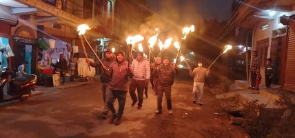 प्रहरी हस्तक्षेपबीच संयुक्त संर्घष समिति नवलपरासीद्वारा जिल्लाका तीन स्थानमा मशाल जुलुस(फोटो फिचर)