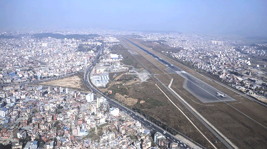 जिप्रका काठमाडौंले त्रिभुवन अन्तर्राष्ट्रिय विमानस्थल हाताभित्र निषेधाज्ञा जारी