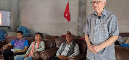 डम्वर तामाङ्गलाई क्रान्तिकारी कम्युनिस्ट पार्टीले गर्यो भव्य स्वागत