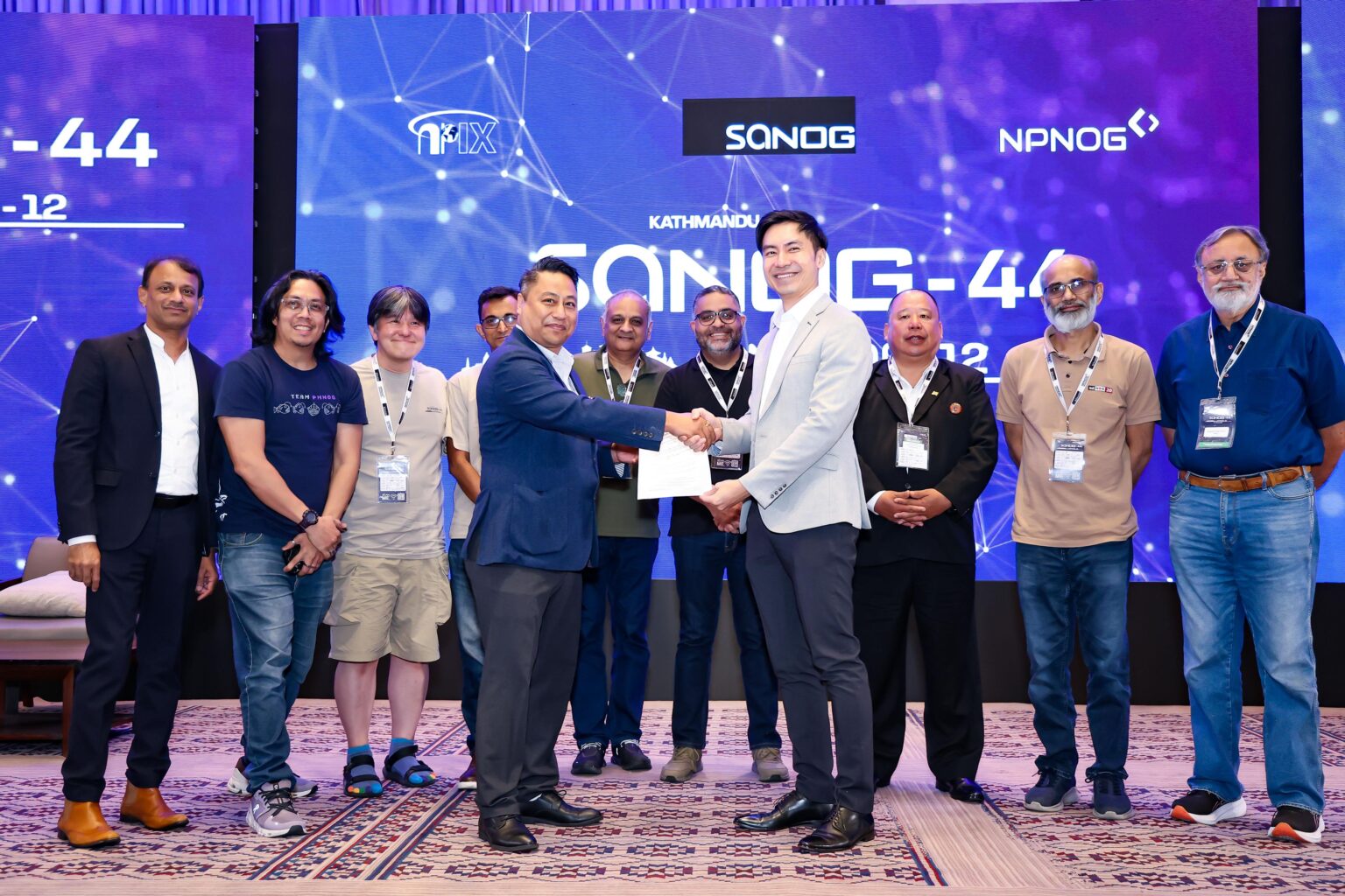 दक्षिण एसियाको इन्टरनेट पूर्वाधार ढाँचा तयार  गर्न APNIC र SANOG बीच साझेदारी