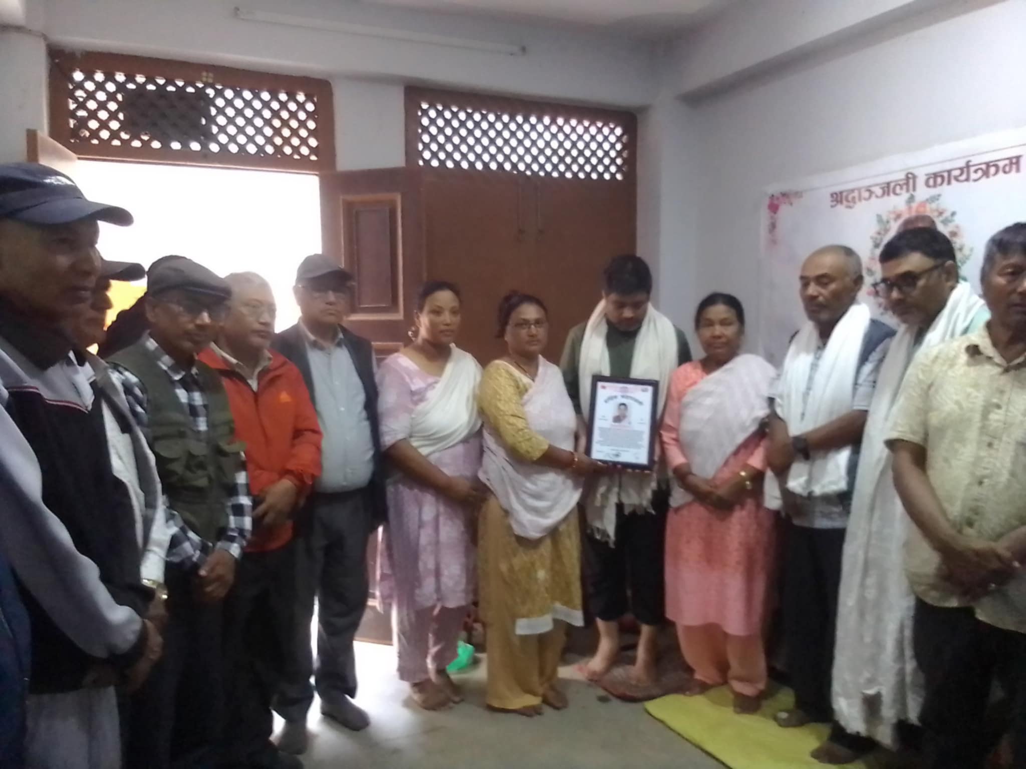 सानुमाया महर्जनको शोक सभा सम्पन्न