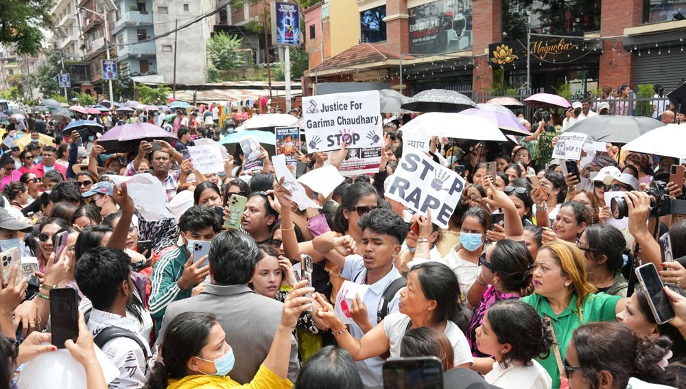 गरिमाको न्यायका लागि काठमाडौँमा प्रदर्शन