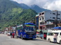 काठमाडौँको नागढुंगा चेकपोस्ट नजिक सडक भासियो, यातायात अवरुद्ध
